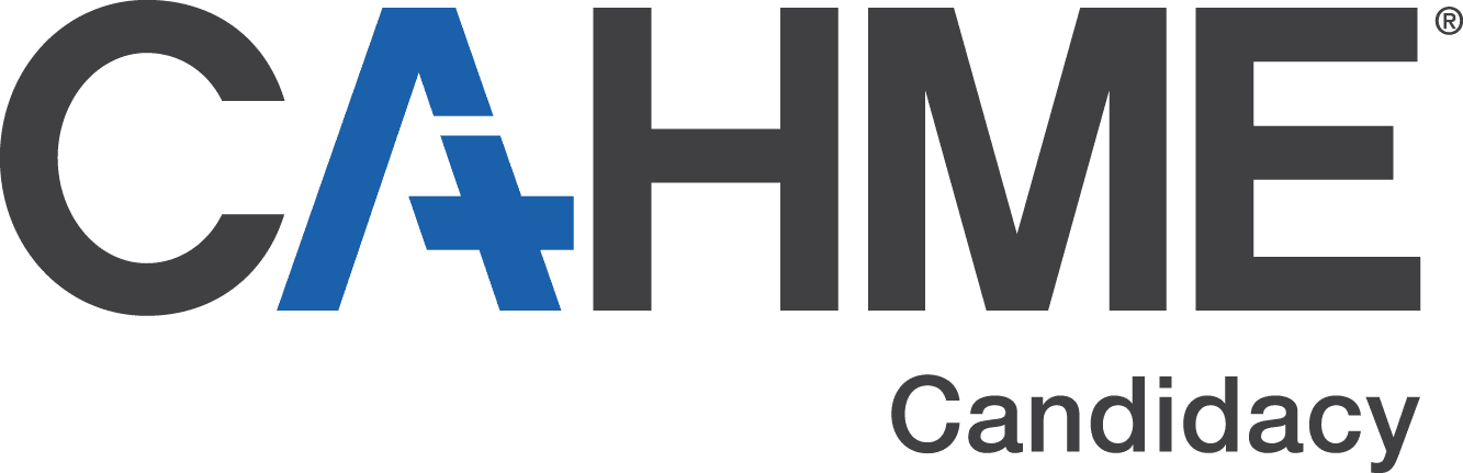 CAHME Candidacy logo