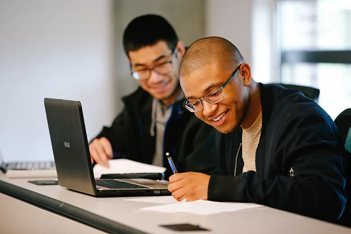School of Business students